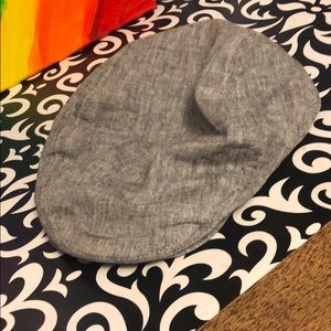 Gray Newsboy cap
